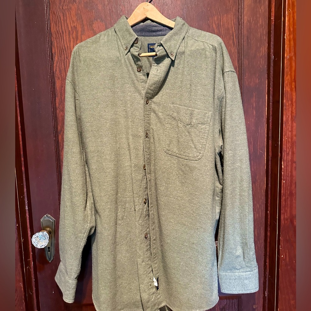Super soft and cozy Woolrich original flannel shirt XXL